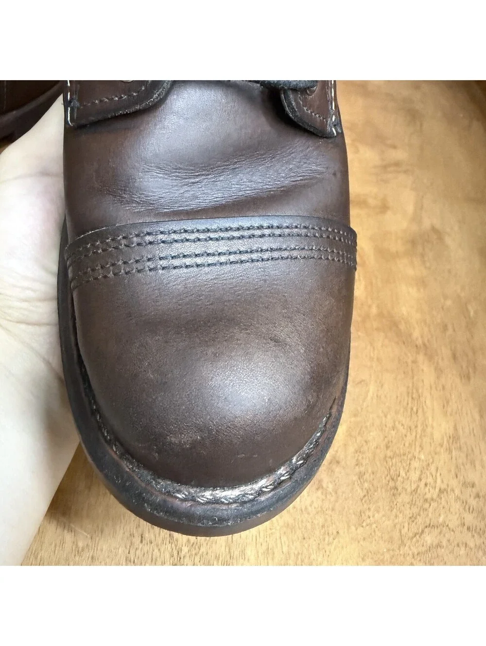 Red Wing Iron Ranger 6-Inch Boots Heritage 8111 Amber Harness Leather Men 8.5 E2
